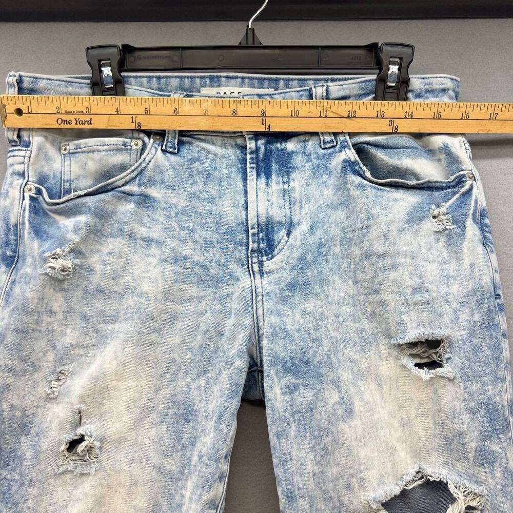 Pacsun Stacked Skinny Jeans Distressed Acid Wash Women's Size 30x32 - Picture 2 of 15